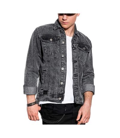 Veste en jeans homme Veste C441 noir