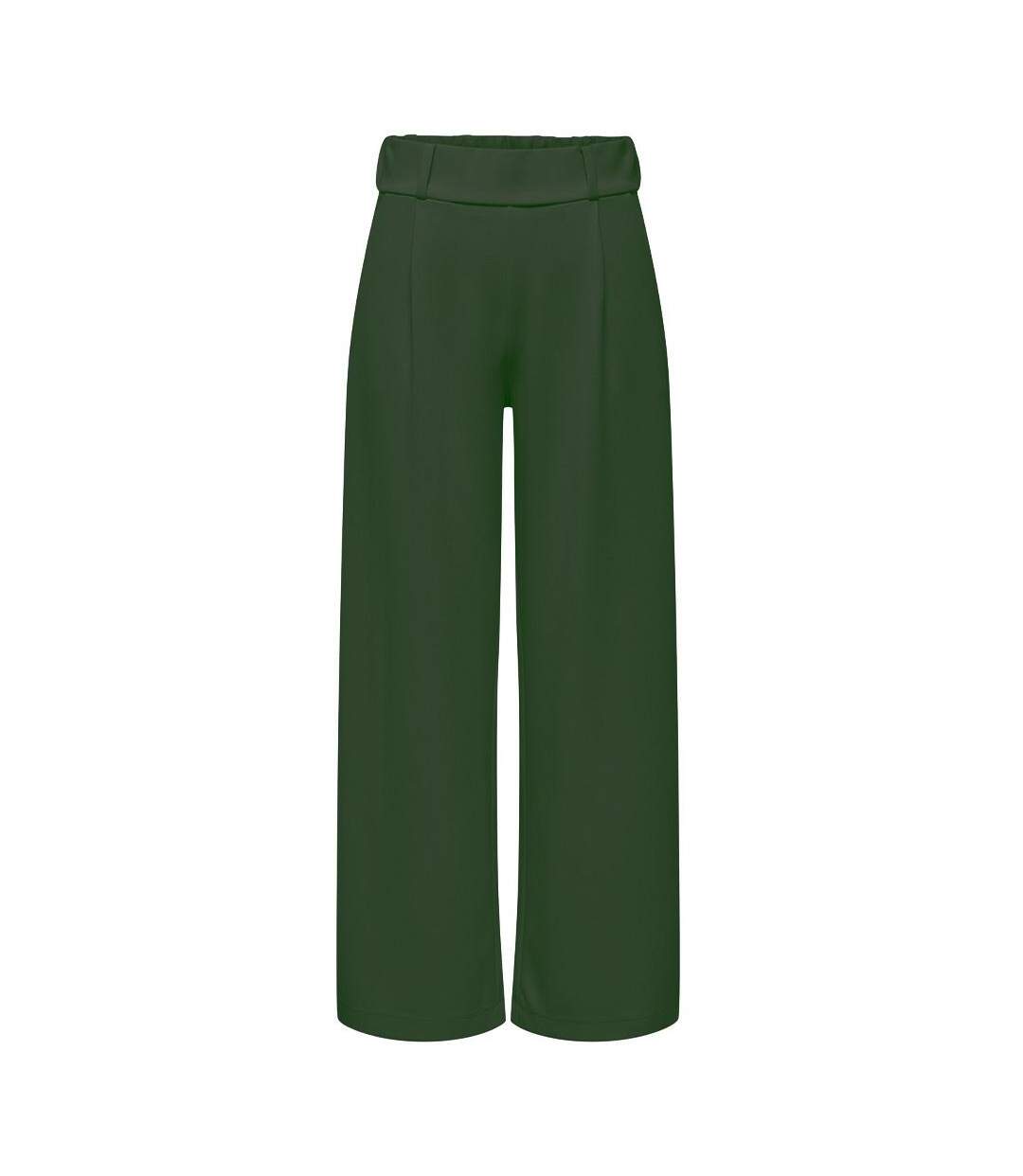 Pantalon fluide vert femme jdy honey-1