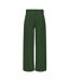 Pantalon fluide vert femme jdy honey-1
