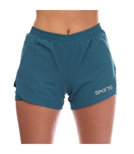 Short Décontracté Series-3 X-fit Femme Bleu Sarcelle Skins