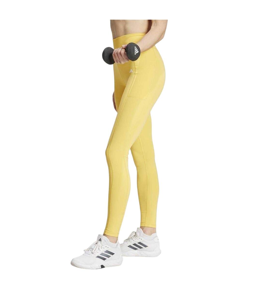 Legging Opt Series Femme Jaune Adidas-3