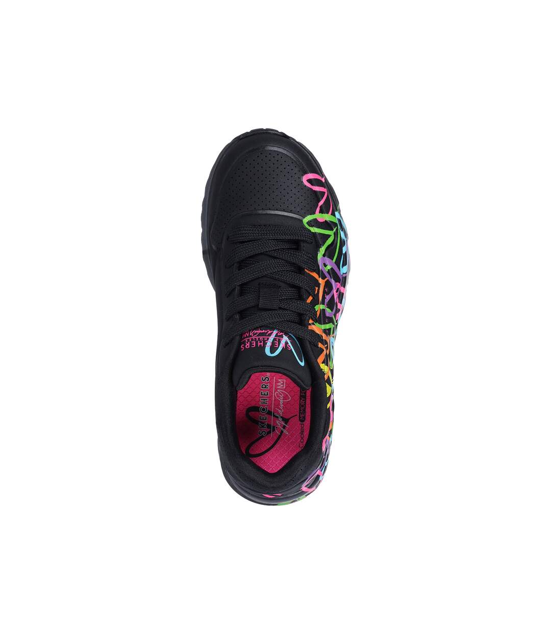 Basket Enfant à Lacets Skechers Uno Lite-Spread The Love-5