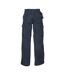 Pantalon De Travail Homme Bleu Marine Français Russell-2