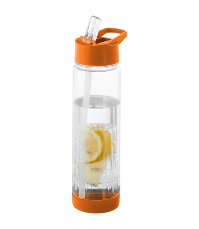 Bullet Tutti Frutti Bottle With Infuser (Transparent/Orange) (25.9 x 7.1 cm) - UTPF155
