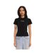 T-shirt femme moulant col rond print devant Flash Vondutch-1