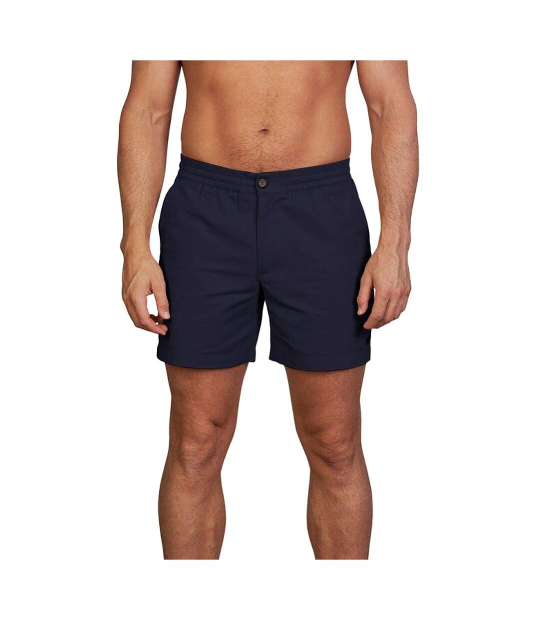 Short homme bleu marine Raging Bull-3