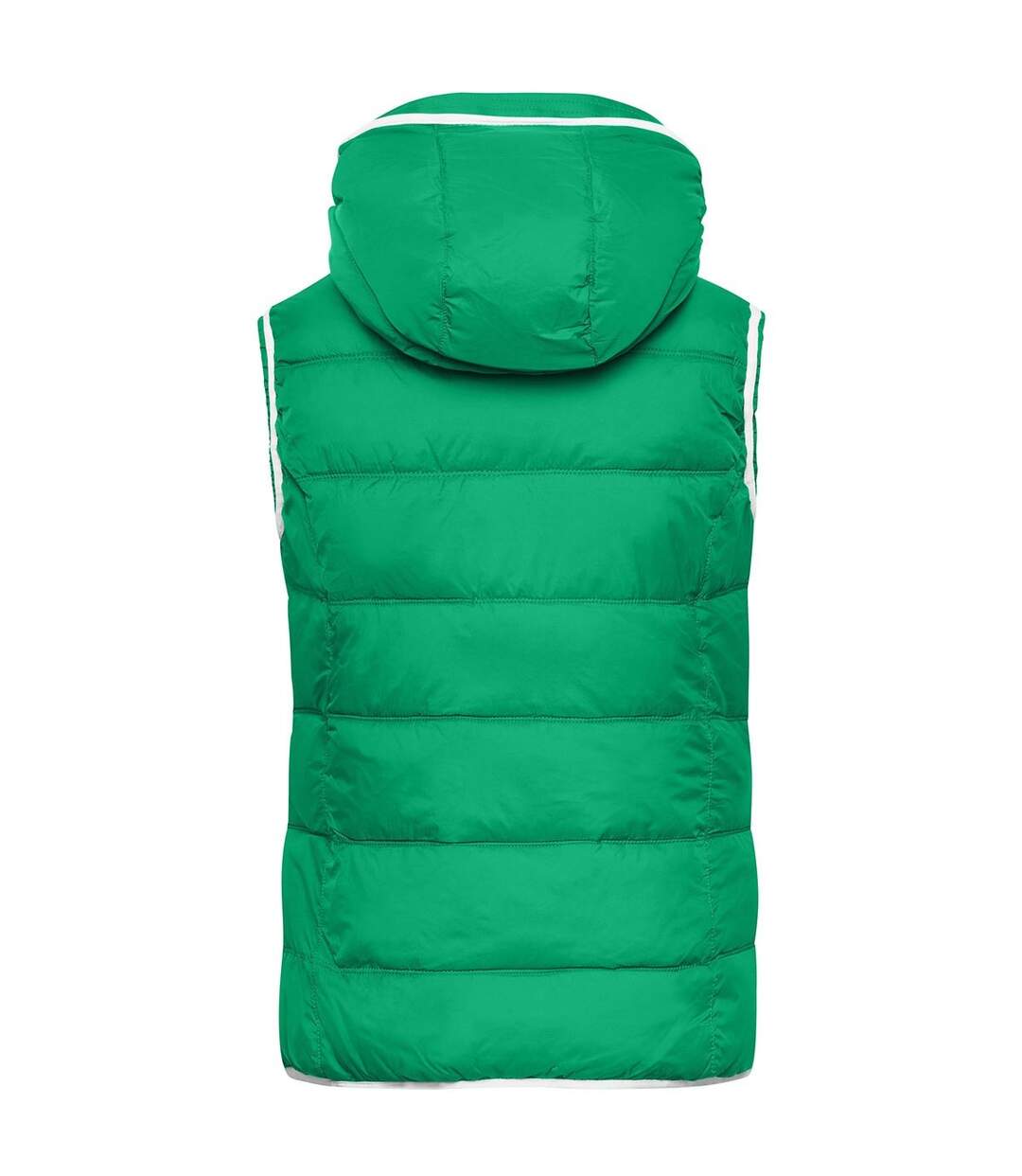 Veste Sans Manches Maritime Femme Vert Irlandais Blanc James And Nicholson-2