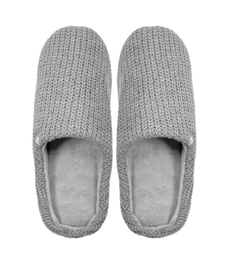 Mens Knitted Slip On Thermal Slippers