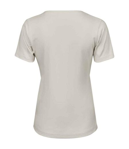 Womens/ladies Interlock T-shirt Cement Tee Jays