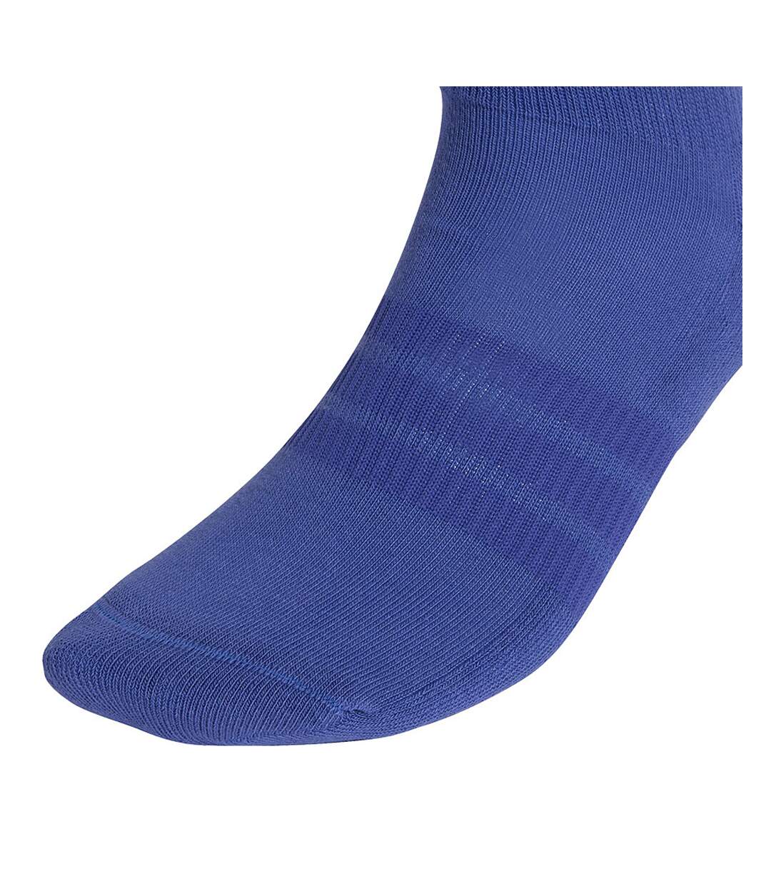Lot De 3  Chaussettes Adulte Noir Bleu Marine Bleu Adidas-4