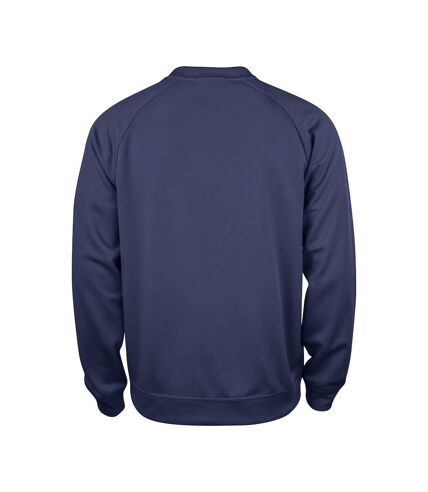 Clique Unisex Adult Basic Round Neck Active Sweatshirt (Dark Navy) - UTUB108