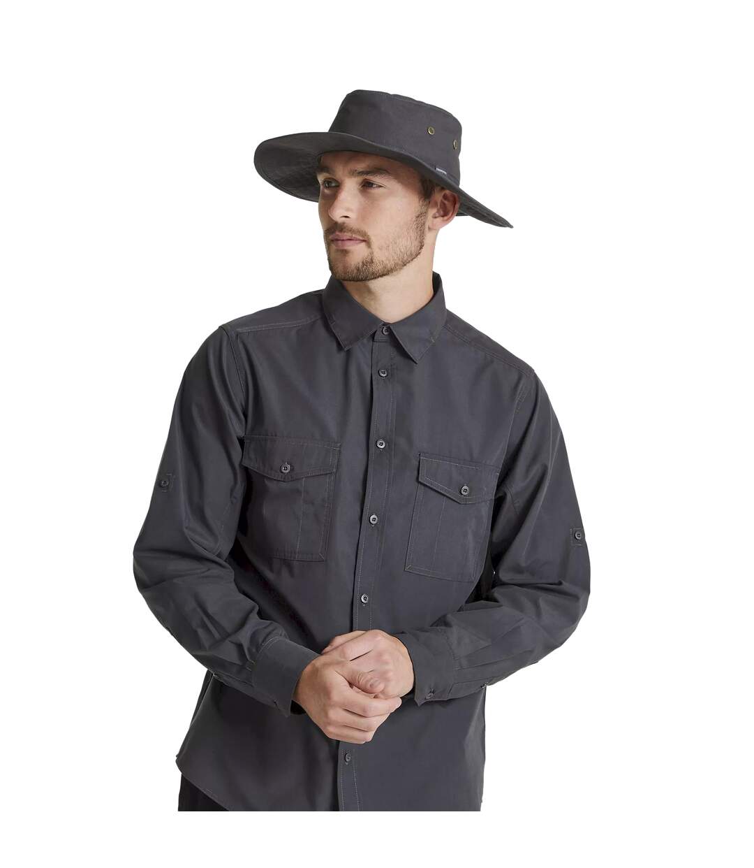 Chapeau de ranger expert kiwi adulte gris Craghoppers