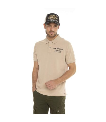 Polo homme manches courtes avec broderie Company Vondutch