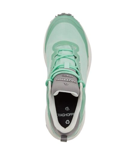 Baskets femme turquoise / blanc Craghoppers