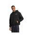 Mens Theory Of Anomaly Fluffy Hoodie Sweat À Capuche Duveteuse Noir Mister Tee-1