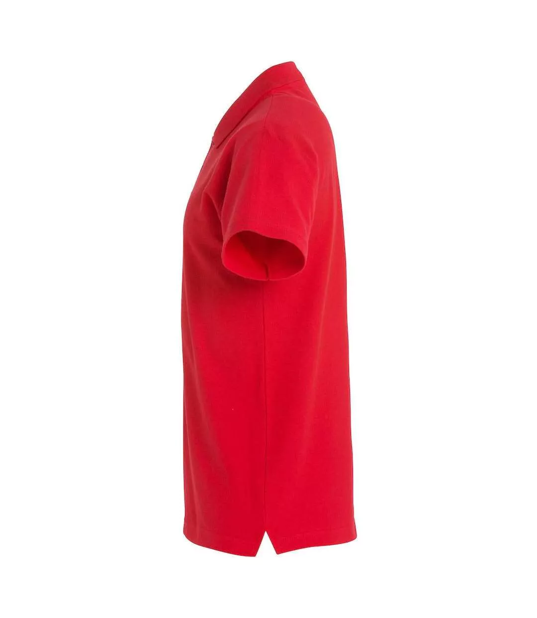 Polo Basic Homme Rouge Clique-3