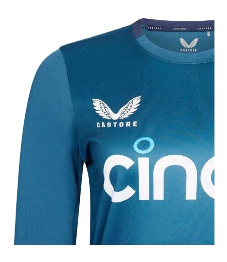 Maillot Entraînement Motif/style Cricket D'angleterre Femme Bleu Violacé Castore