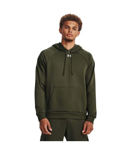Sweat À Capuche Homme Vert Under Armour