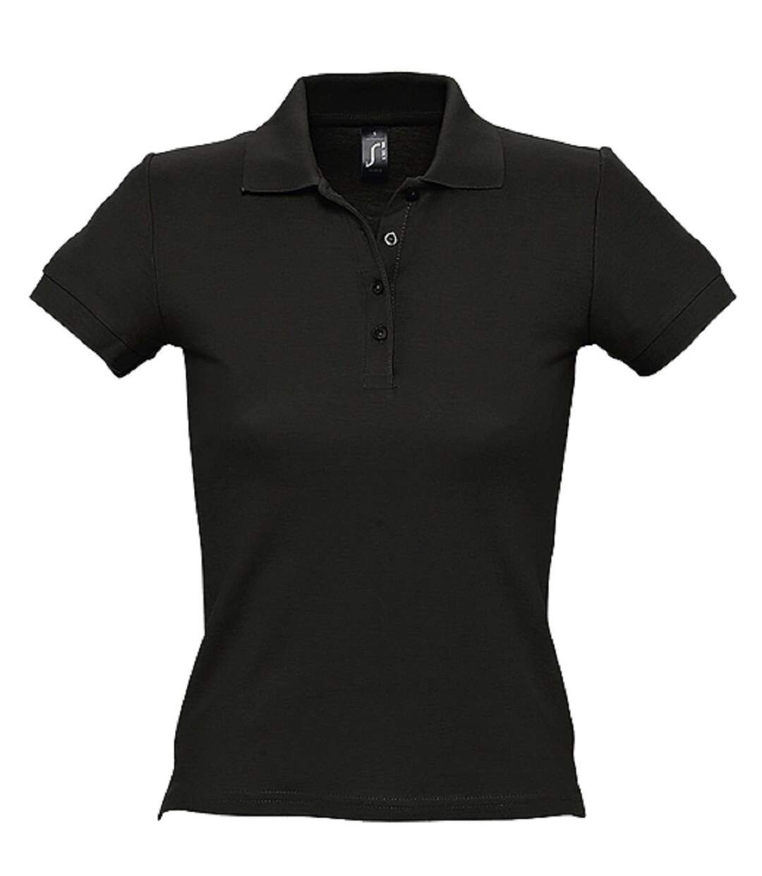 Polo manches courtes - Femme - 11310 - noir