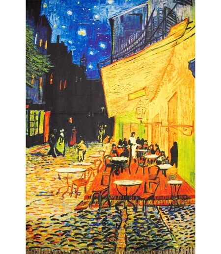 Echarpe Terrase du café le soir Van Gogh