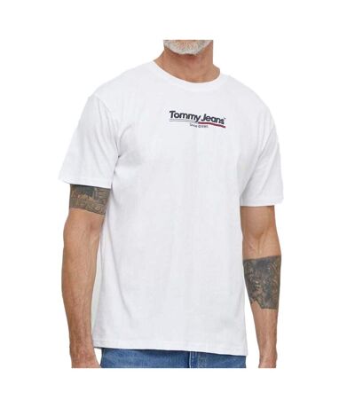 T-shirt Blanc Homme Tommy Hilfiger DM0DM18590 - L