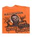 T-shirt Motif/style Imprimé Au Dos The Night He Came Home Adulte Orange Halloween-4