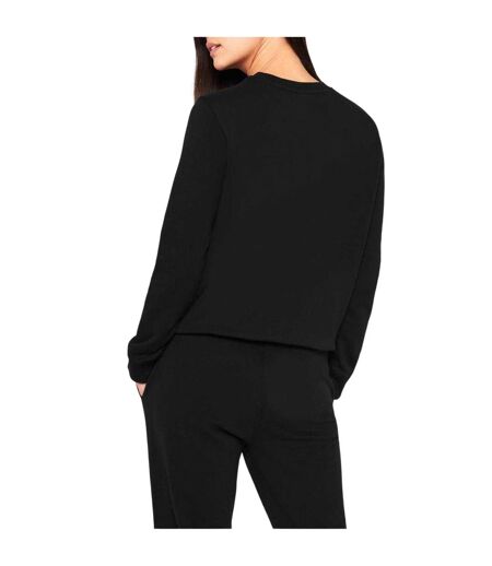 Sweat Motif/style Logo Femme Noir Boss