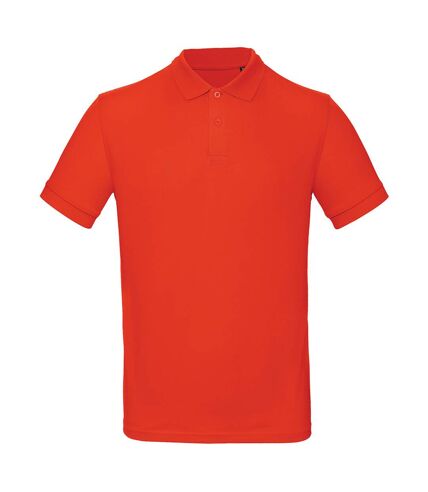 Polo inspire homme rouge feu B&C B&C