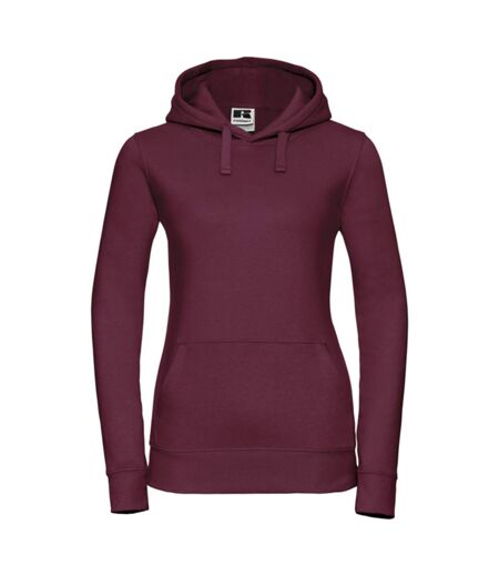 Sweat À Capuche Authentic Femme Bordeaux Russell