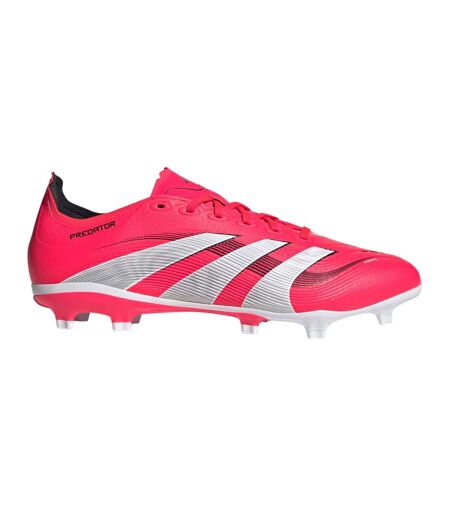 Mens Predator Lace Up Football Boots Lucid Red Adidas
