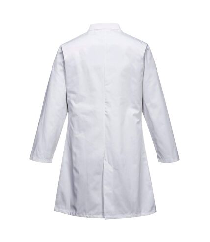 Portwest Mens Pocket Food Coat (White)