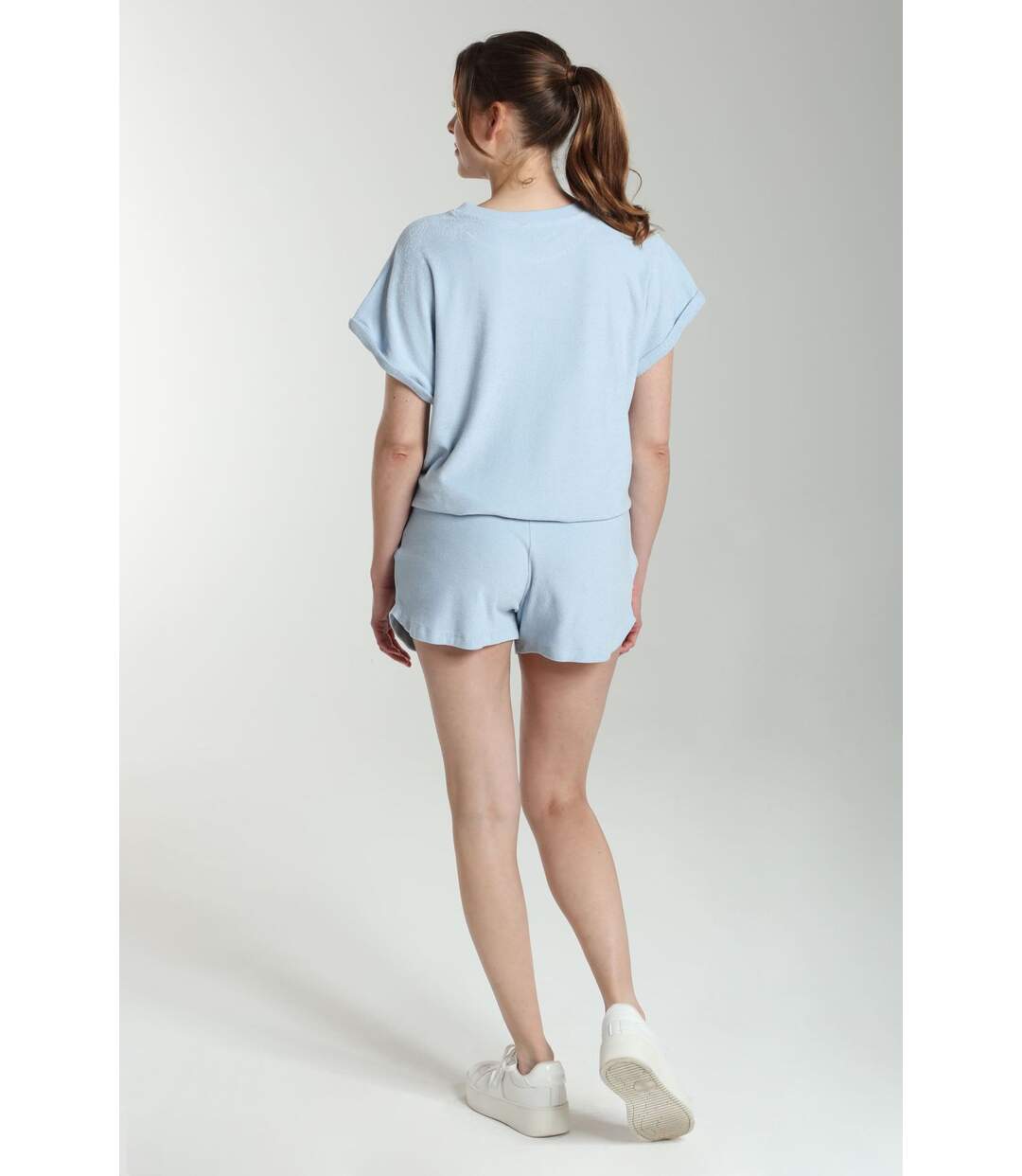 Ensemble tee shirt et short molleton femme Dilly Bis   | Gerard Pasquier-4