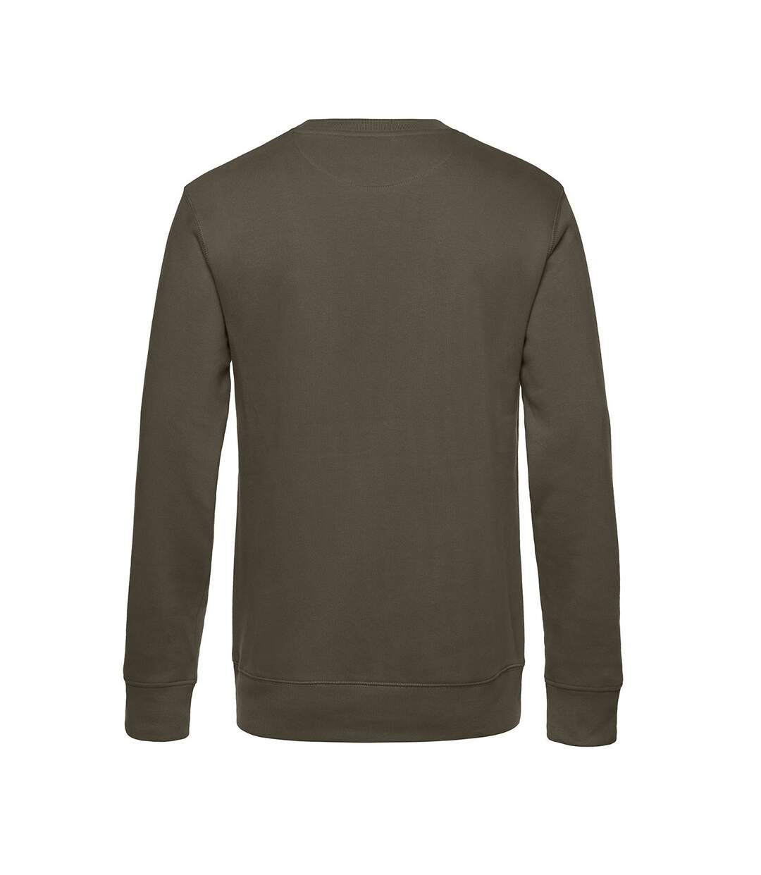 Mens king sweatshirt khaki B&C