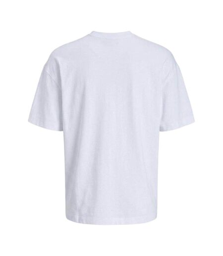 Mens Edge T-shirt White Jack And Jones