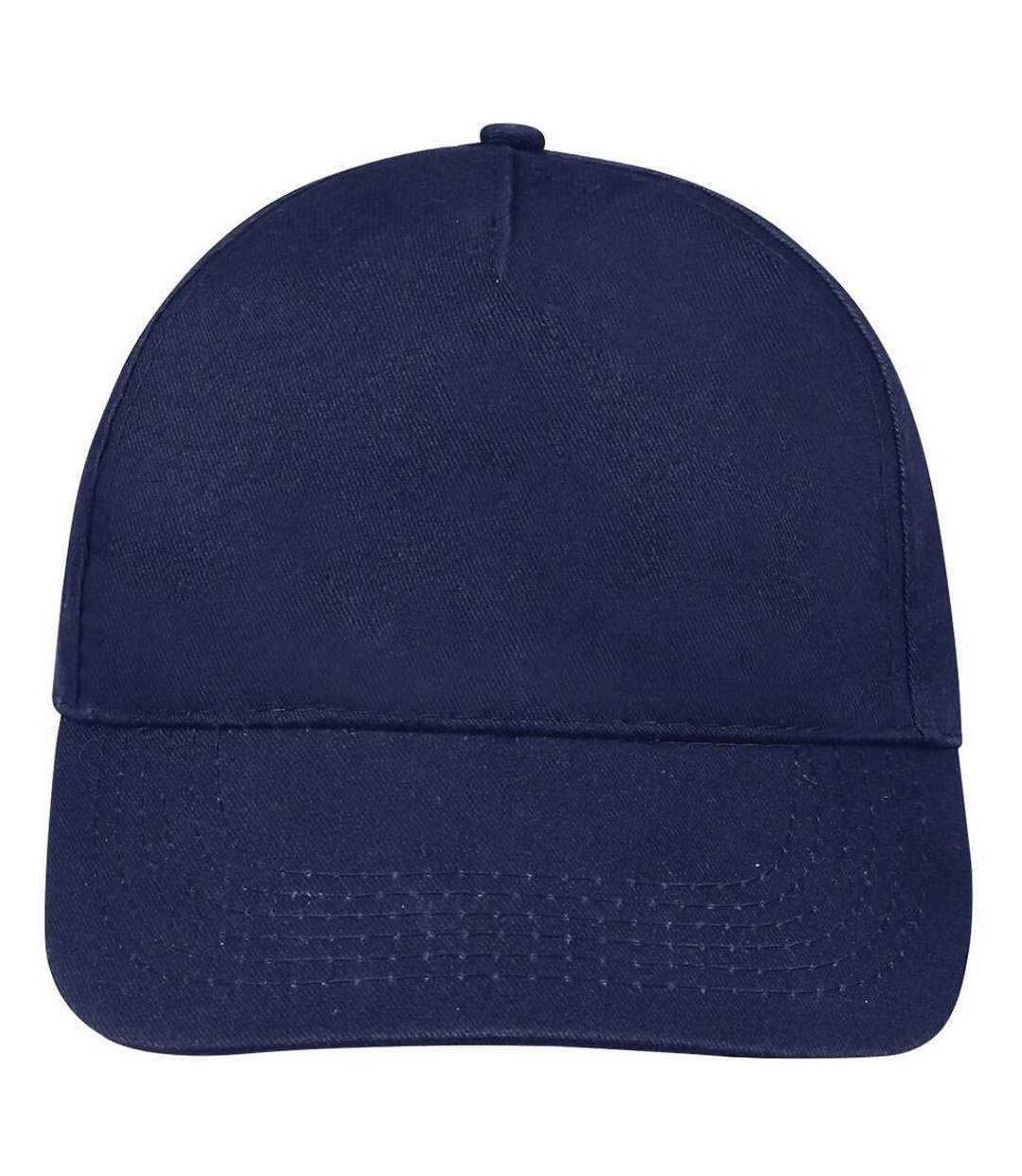 Sunny casquette adulte bleu marine SOLS-4