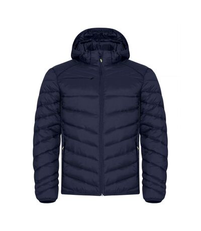 Mens Idaho Padded Jacket Dark Navy Clique