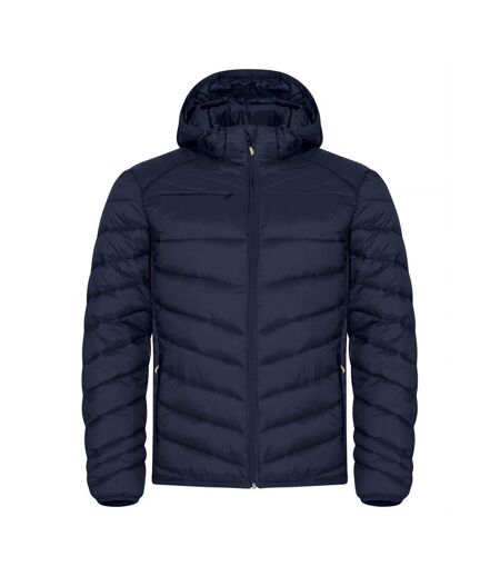 Mens Idaho Padded Jacket Dark Navy Clique