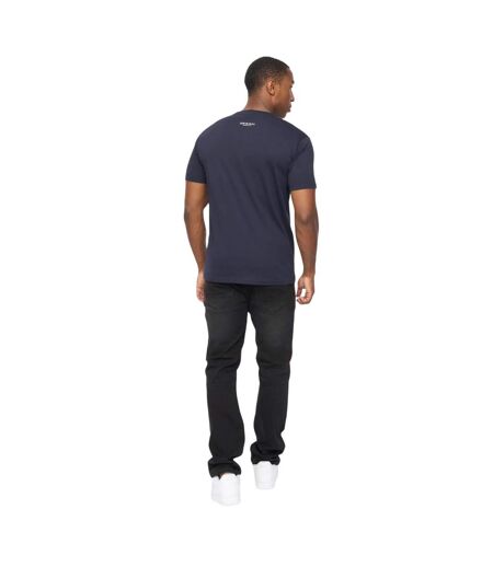 Mens Jampstead T-shirt Navy Crosshatch