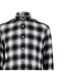 Chemise Motif/style Motif Écossais Liam Homme Gris Moyen Noir Blanc Boss-3