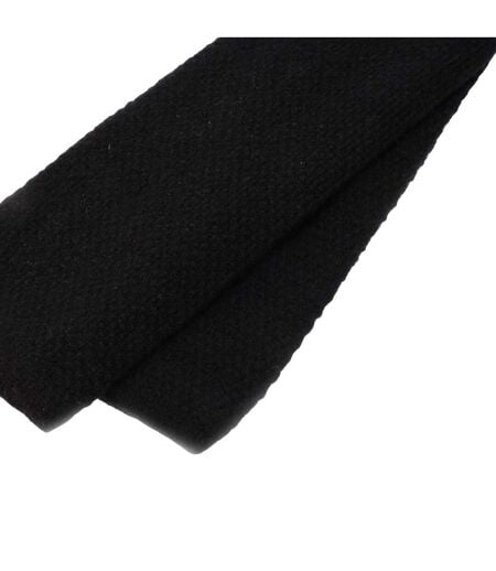 Cravate T-knit Taille Unique Noir Boss