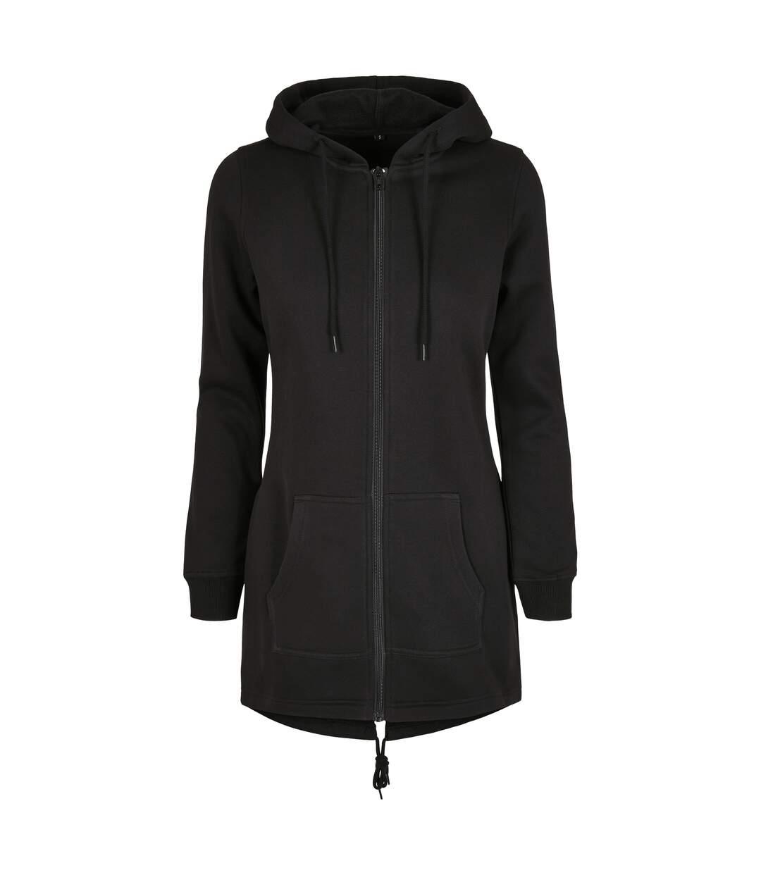Parka Sweat Femme Noir Build Your Brand-1