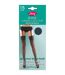 Shine Bas Satinés Pour Porte-jarretelles 1 Paire Femme Bleu Marine Silky-2