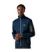 Mens Newhill Marl Full Zip Fleece Jacket Navy Regatta-1