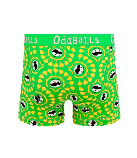 Boxer sour cream homme vert / jaune OddBalls