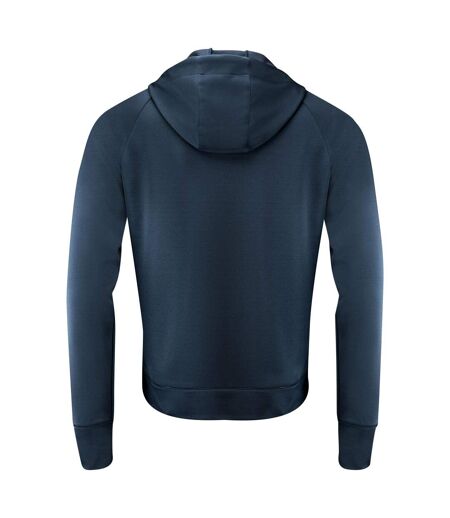 Mens Keyport Hooded Hybrid Jacket Navy James Harvest