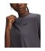 T-shirt Tech Femme Gris Foncé Noir Under Armour-3