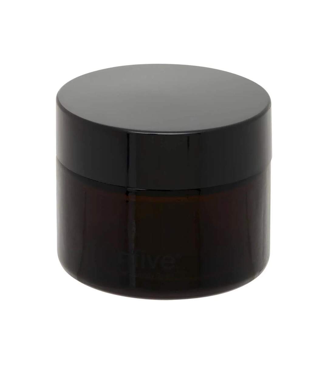 Pot à Crème en Verre Teinté 50ml Marron-1