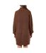 Robe pull en maille marron femme noisy may timmy - m-2