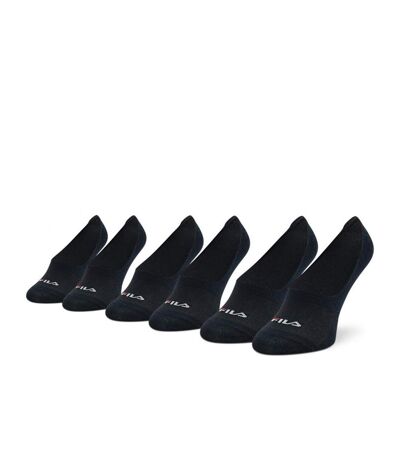 x3 paires de chaussettes noires fila - 43/46