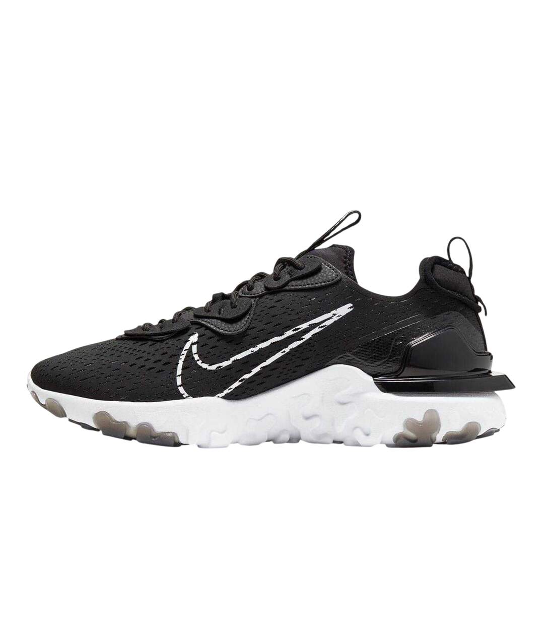 Baskets Motif/style Superposé Vision Homme Noir Gris Nike-4